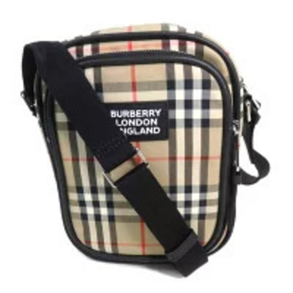 BURBERRY Check Shoulder Bag SA